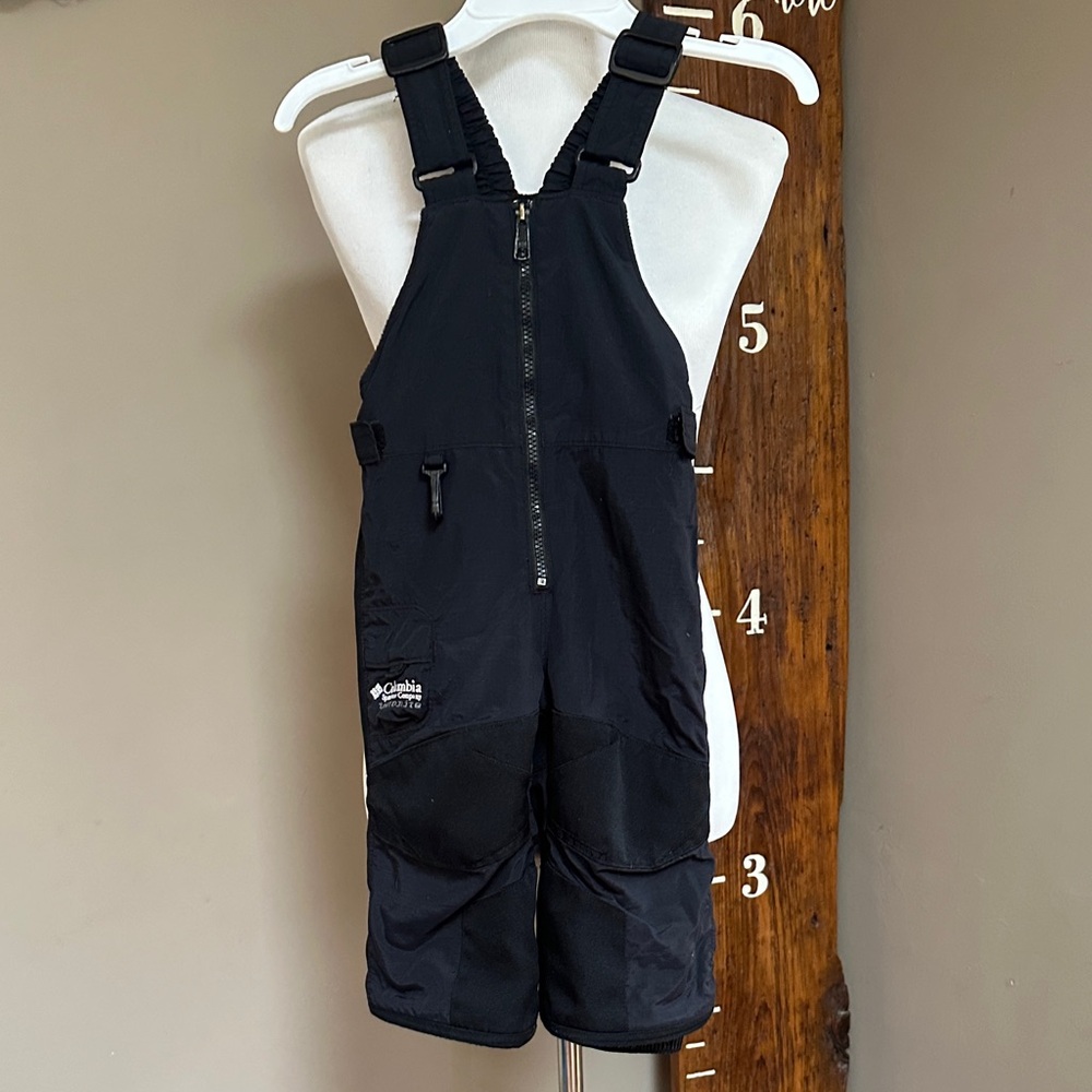 Columbia Black Insulated Snow Bib